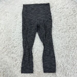 Lululemon Align Crop *21" Wee Are From Space Dark Carbon Ice Grey